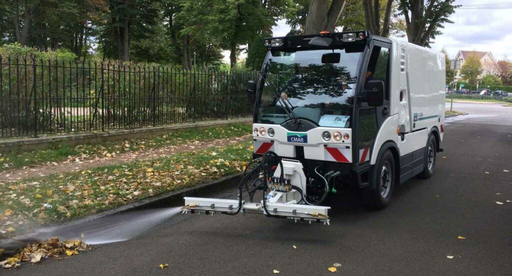 History of street washer